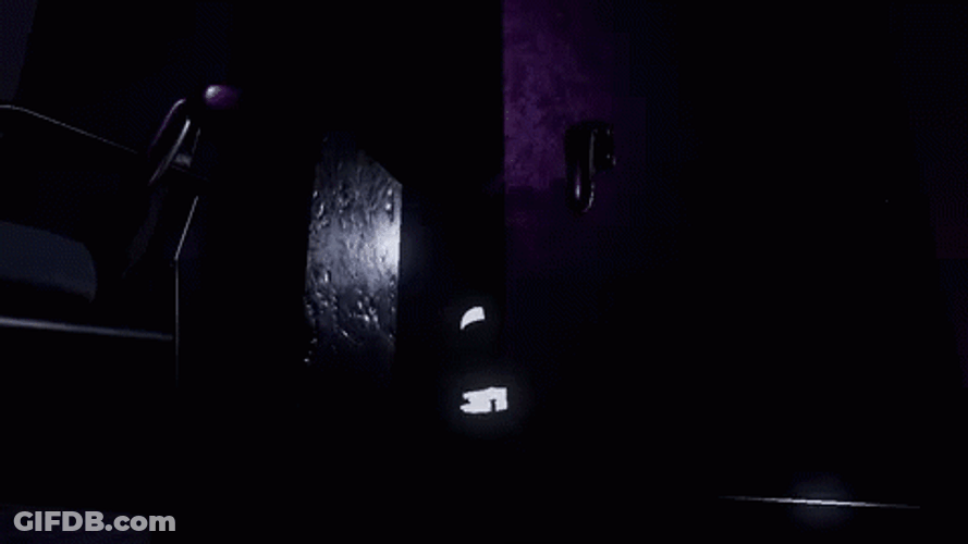 Shadow Bonnie Inside Closet Jumpscare GIF