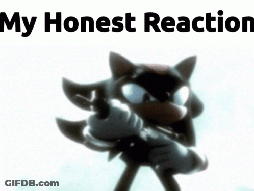 Shadow Cartoon Character My Honest Reaction GIF