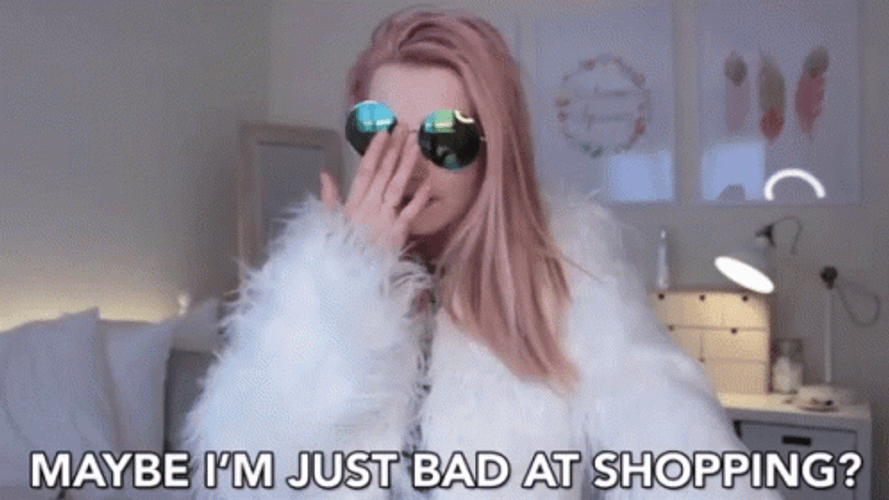 Shadow Lady Bad At Shopping GIF