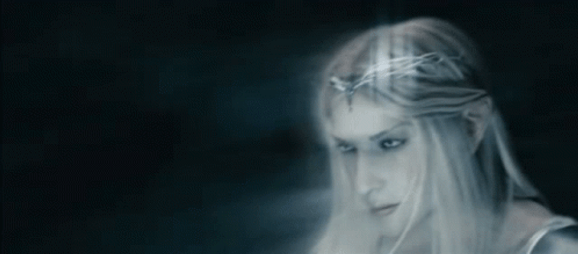 Shadow Of Mordor Galadriel Worried GIF