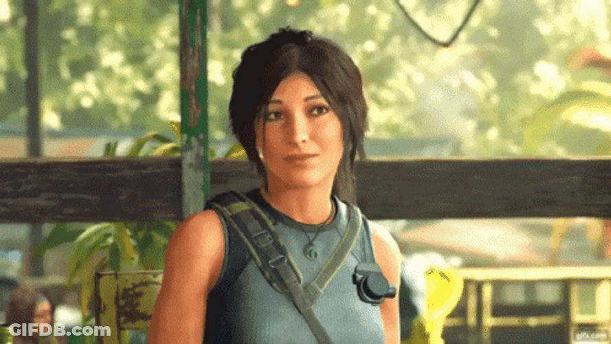 Shadow Of The Tomb Raider Head Down GIF