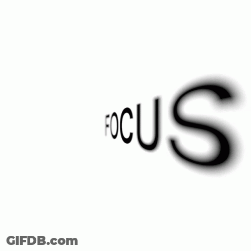 Shadow Of Word Focus GIF