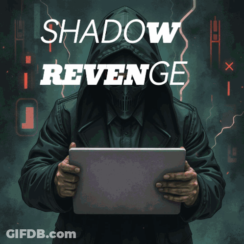 Shadow Revenge Movie Poster With Grim Reaper GIF