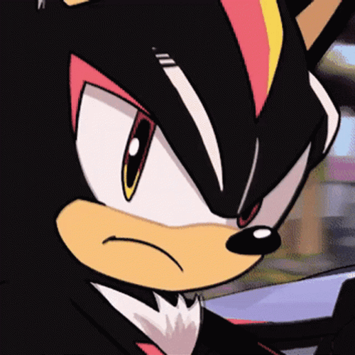 Shadow The Hedgehog Charming Grin GIF