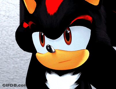 Shadow The Hedgehog Close Up GIF