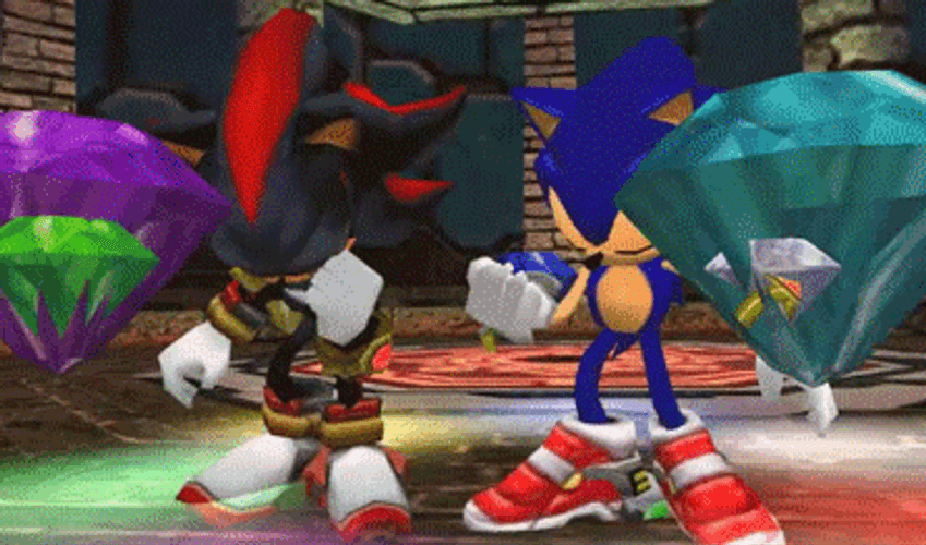 Shadow The Hedgehog Concentrating GIF