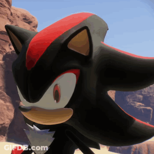 Shadow The Hedgehog From Sonic GIF