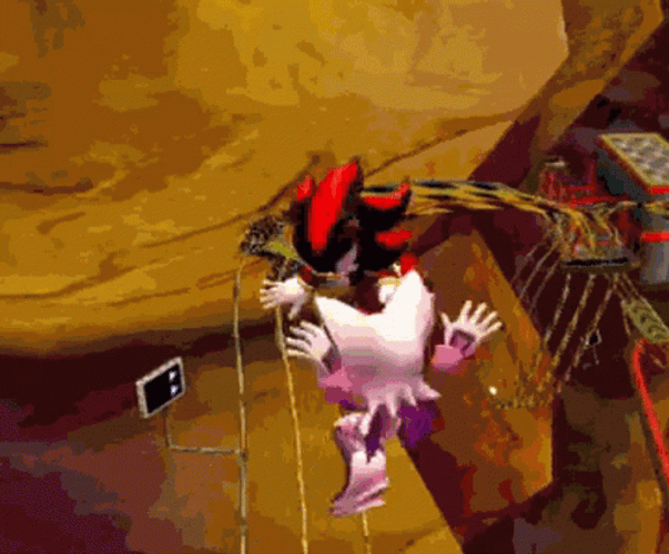 Shadow The Hedgehog Knuckles Dancing GIF