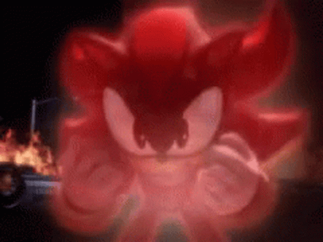 Shadow The Hedgehog Power Up GIF