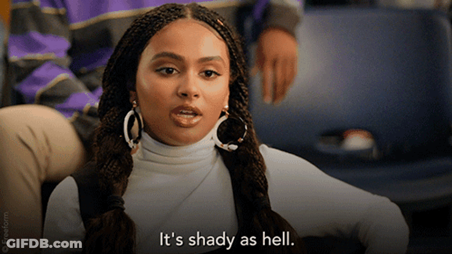 Shady As Hell GIF