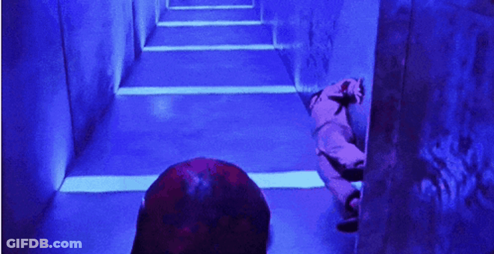 Shaft Pinback Kicking Alien GIF