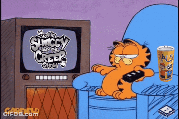 Shaggy And The Creep Garfield GIF