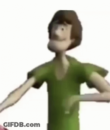 Shaggy From Scooby Doo Covering Ears GIF