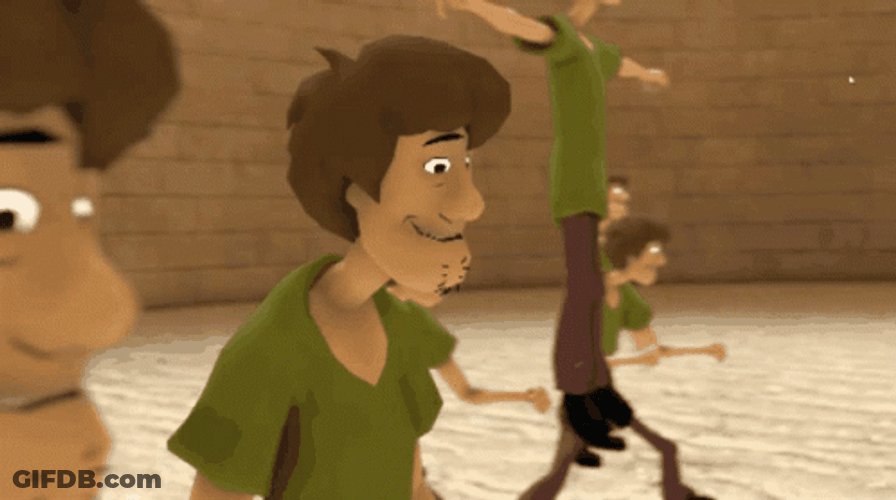 Shaggy Grin Shaggy Joe Mama GIF