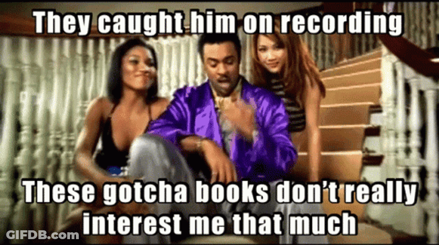 Shaggy It Wasnt Me Caught Recording GIF