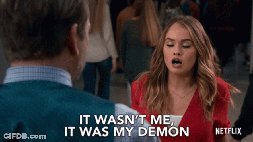 Shaggy It Wasnt Me Debby Ryan Explaining GIF