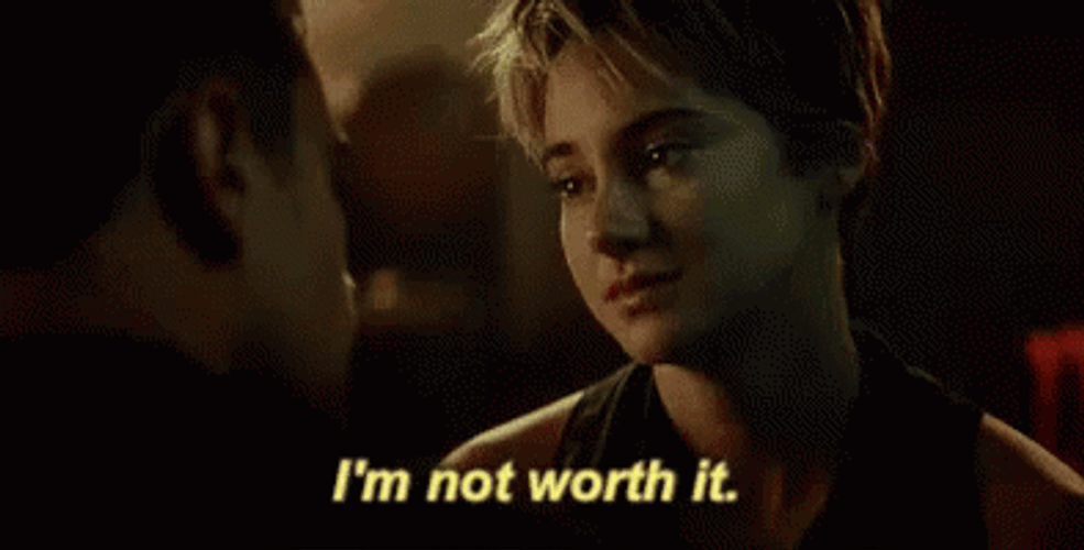 Shailene Woodley I'm Not Worthy GIF