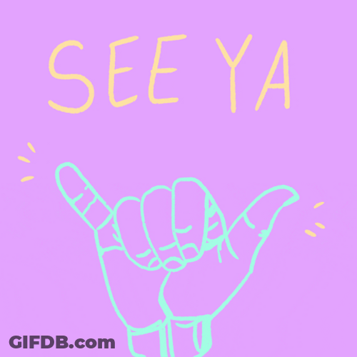 Shaka Hands See Ya GIF