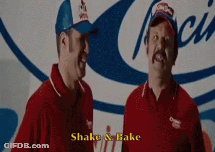 Shake And Bake Pumped Up Fist Bump GIF