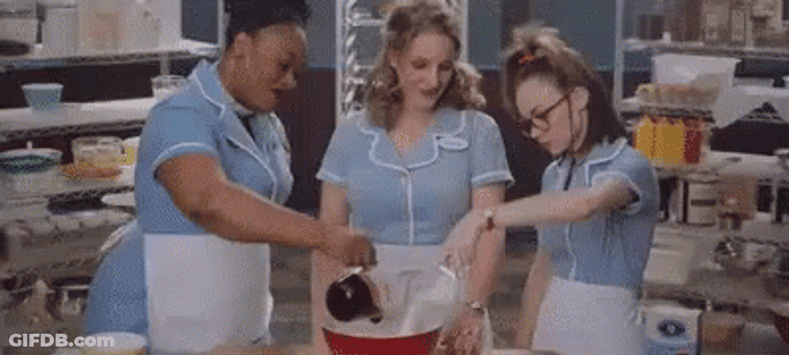Shake And Bake Saucy Waitresses GIF