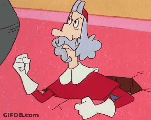 Shake Fist Cardinal Richelieu Albert The Fifth Musketeer GIF