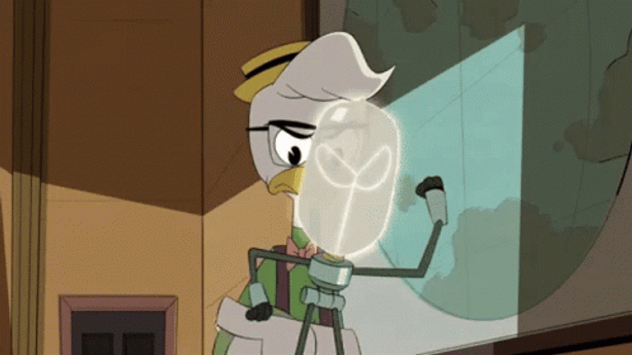 Shake Fist Gyro Gearloose DuckTales GIF