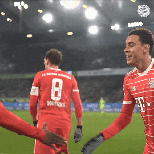 Shake Hands Jamal Musiala GIF
