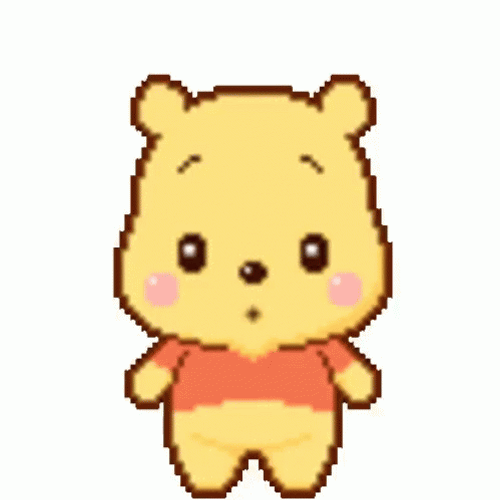 Shake Head Animated Dancing Winnie The Pooh GIF