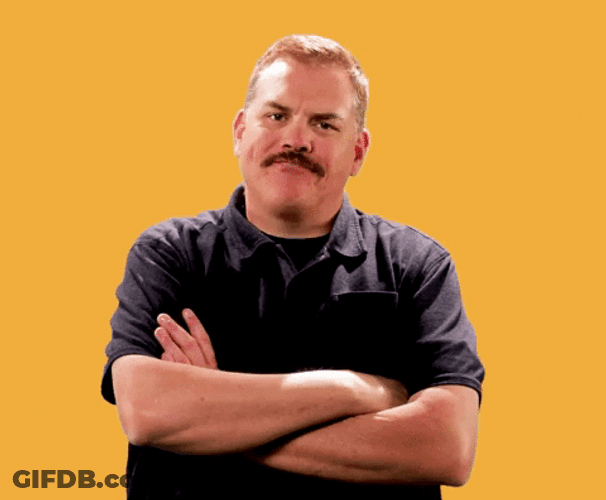 Shake Head Kevin Heffernan GIF