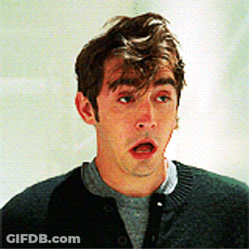 Shake Head Lee Pace No GIF
