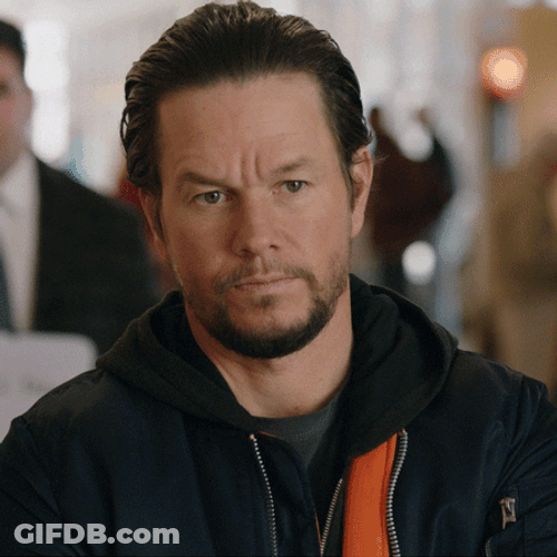 Shake Head Mark Wahlberg GIF