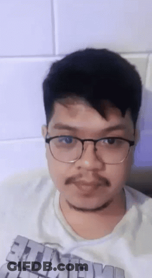 Shake My Head Crying Boy GIF