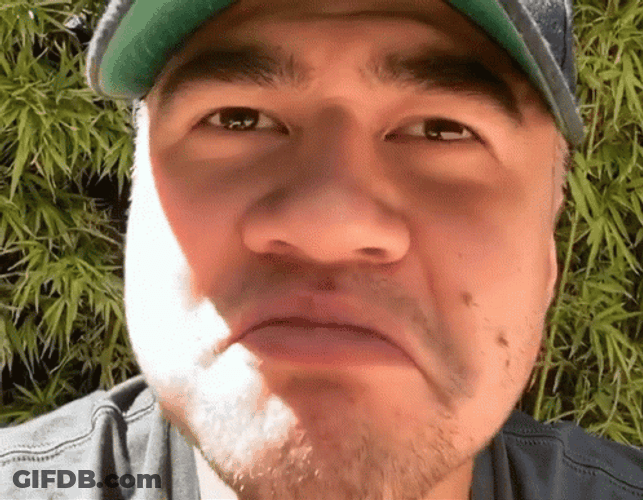 Shake My Head Disapproving Look GIF
