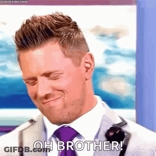 Shake My Head Oh Brother GIF
