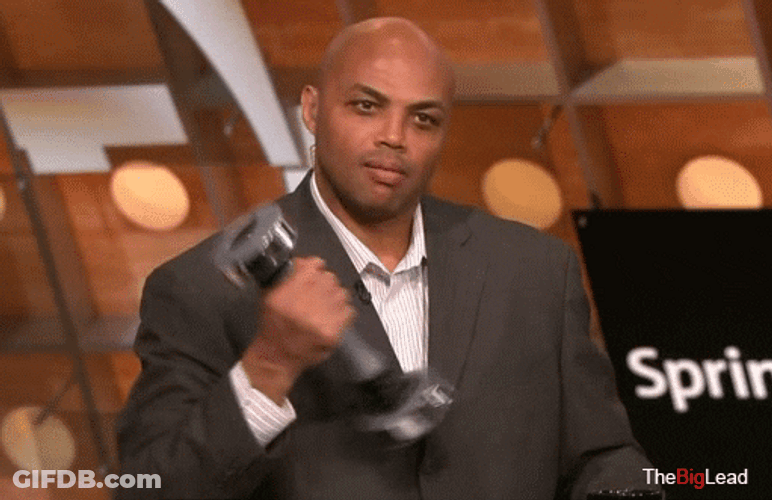 Shake Weight Charles Barkley Meme GIF
