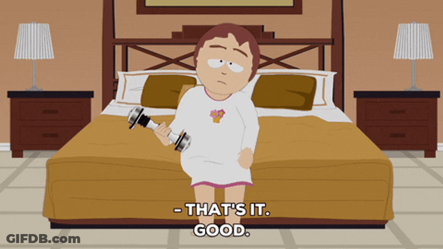 Shake Weight Shake Harder South Park GIF