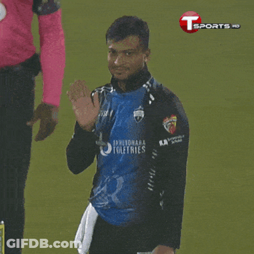 Shakib Al Hasan Bye GIF