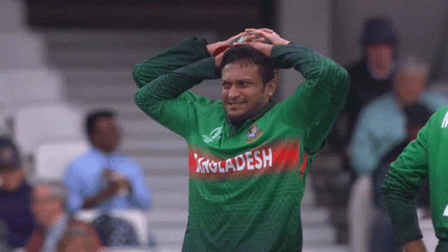 Shakib Al Hasan Mahmudullah Cringe GIF
