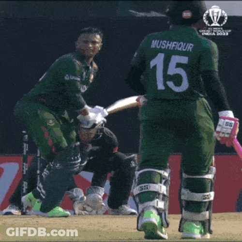 Shakib Al Hasan Six Runs GIF