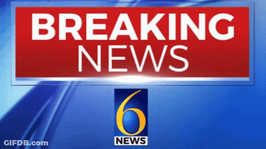Shaking Breaking News Alert GIF
