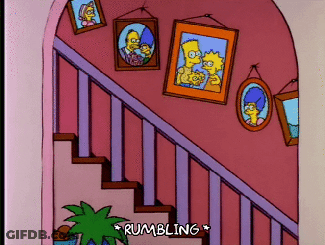 Shaking Frame Cause By Earthquake GIF