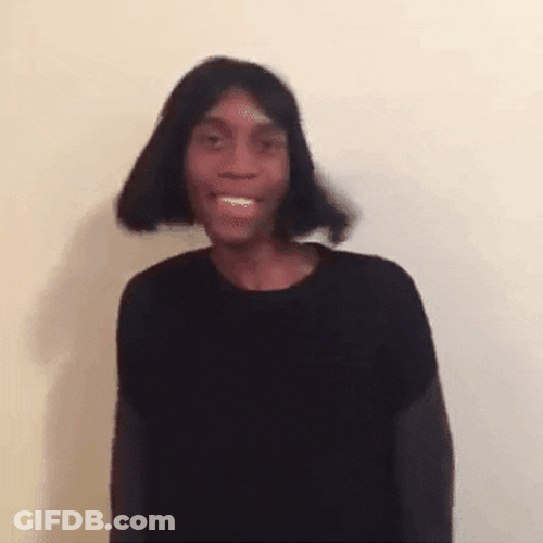 Shaking Hair Meme GIF