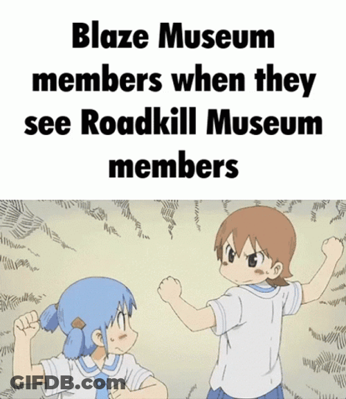 Shaking Hands Museum GIF