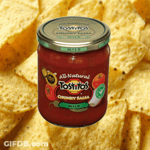 Shaking Jar Of Salsa GIF