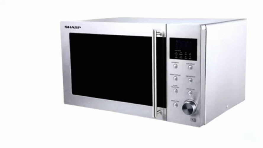 Shaking Sharp Microwave Animation GIF