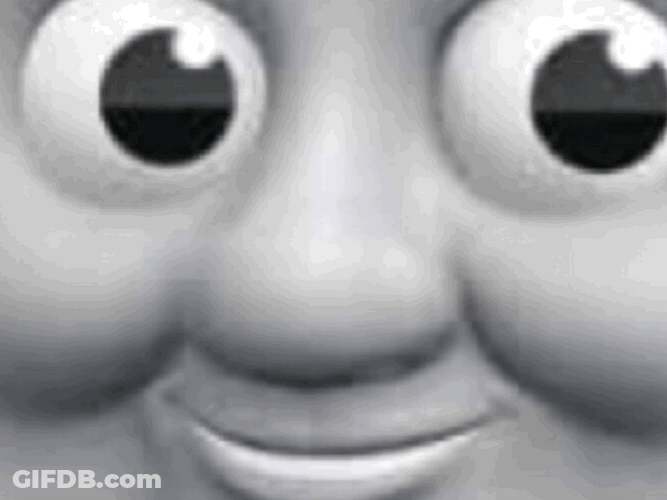 Shaking Thomas Meme GIF
