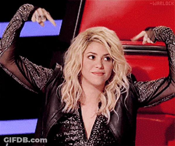 Shakira The Voice Me GIF
