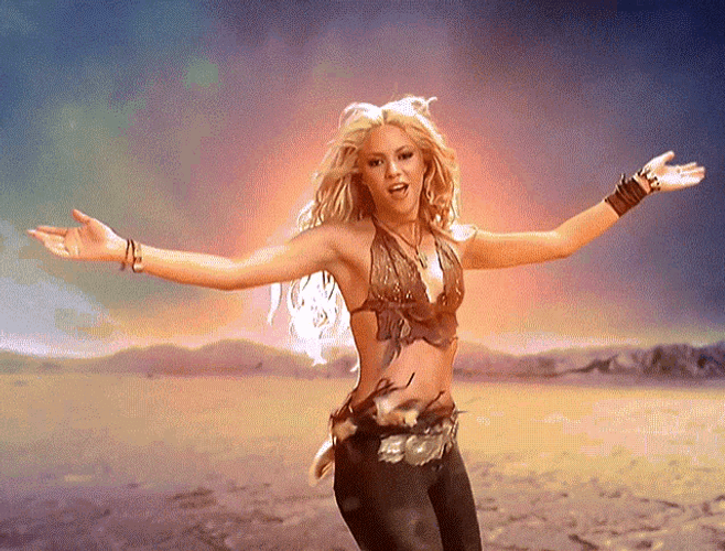 Shakira Whenever Wherever GIF