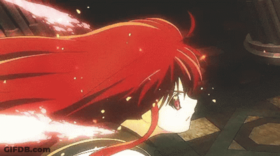 Shakugan No Shana Nietono Shana Anime Sword GIF