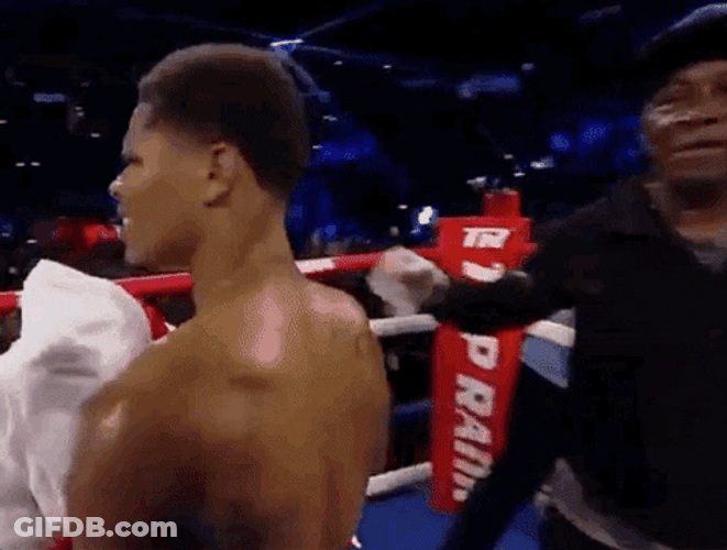 Shakur Stevenson Carrying A Pillow GIF